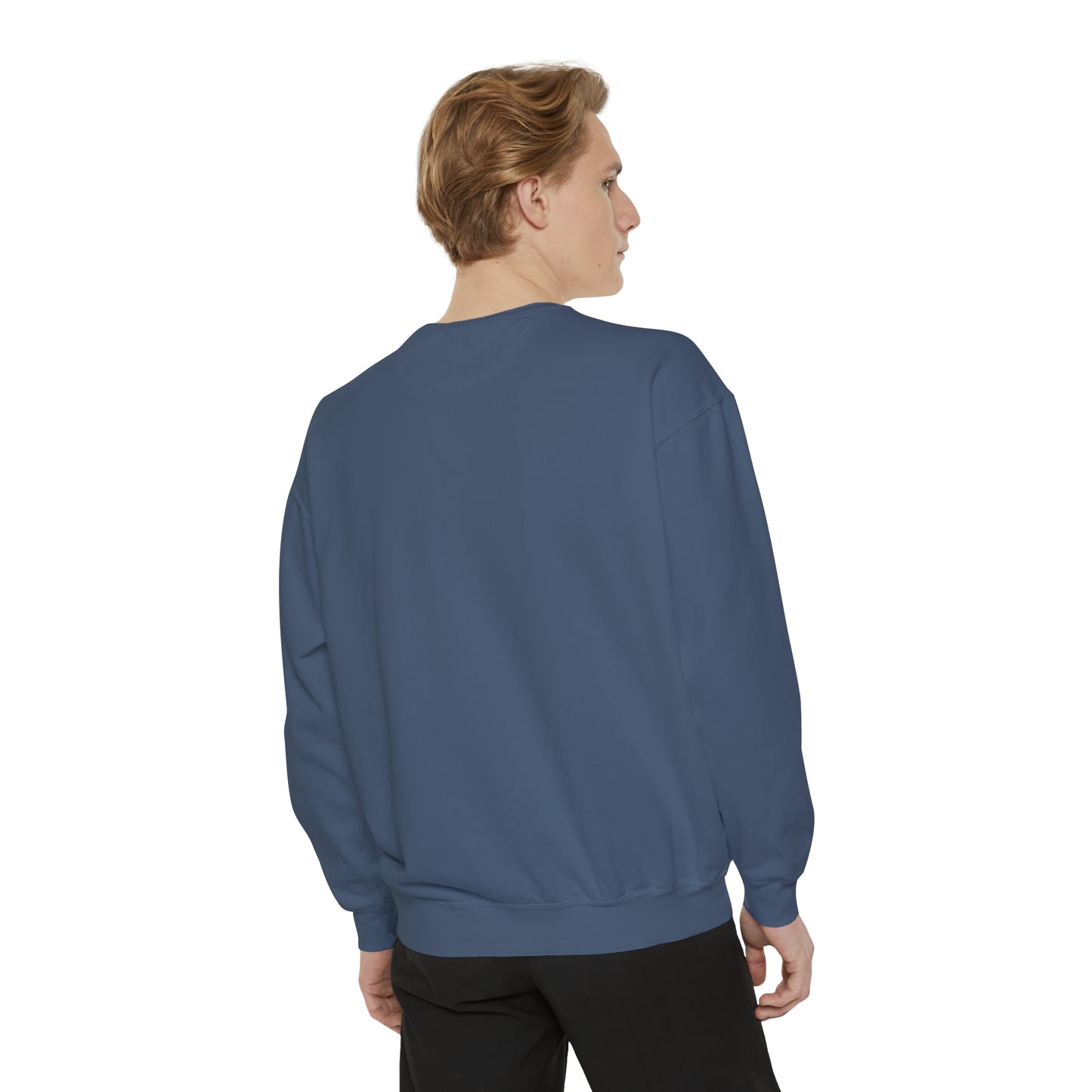 Beautiful Creative Challenge print men and women and Garment-Dyed Sweatshirt