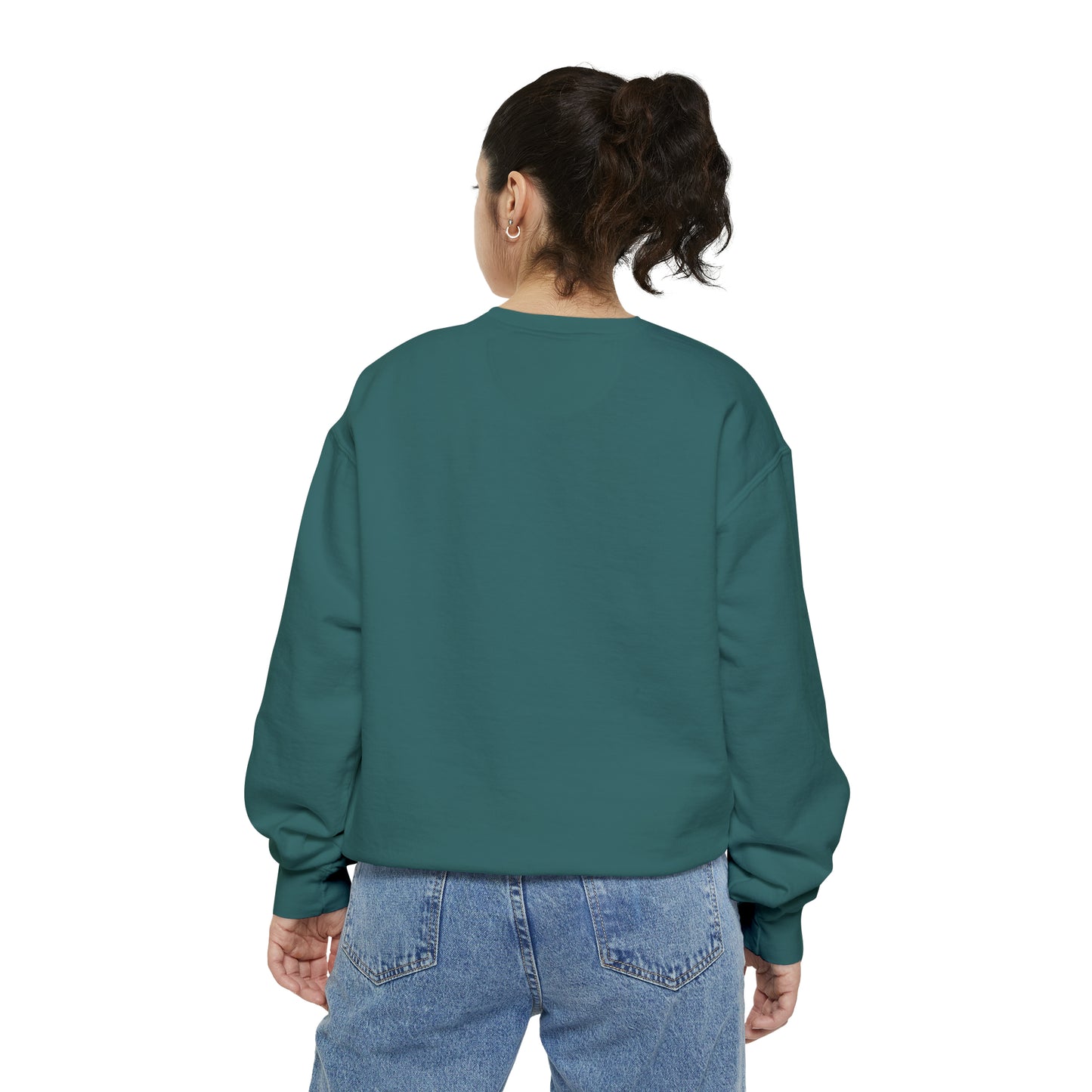 Beautiful Creative Challenge print men and women and Garment-Dyed Sweatshirt