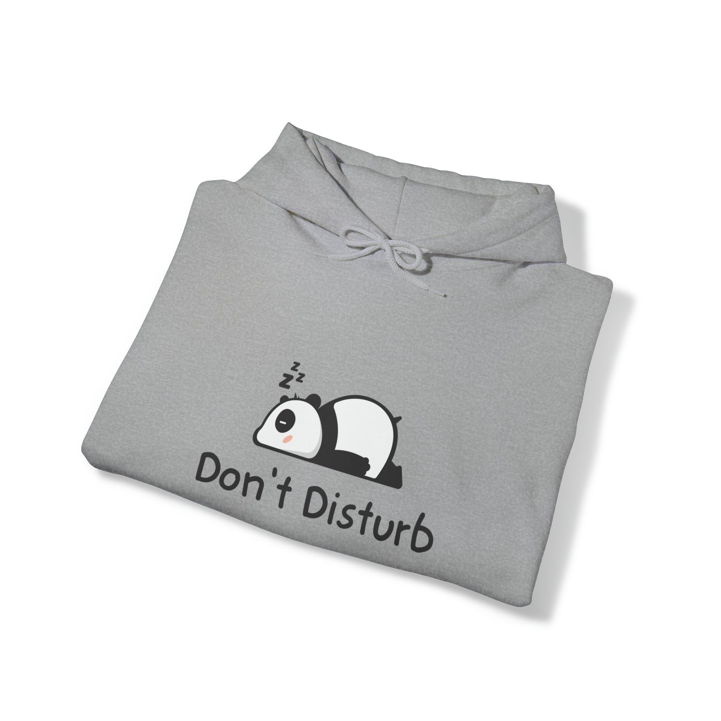 Men and women CUTE panda don't disturb Heavy Blend™ Hooded Sweatshirt