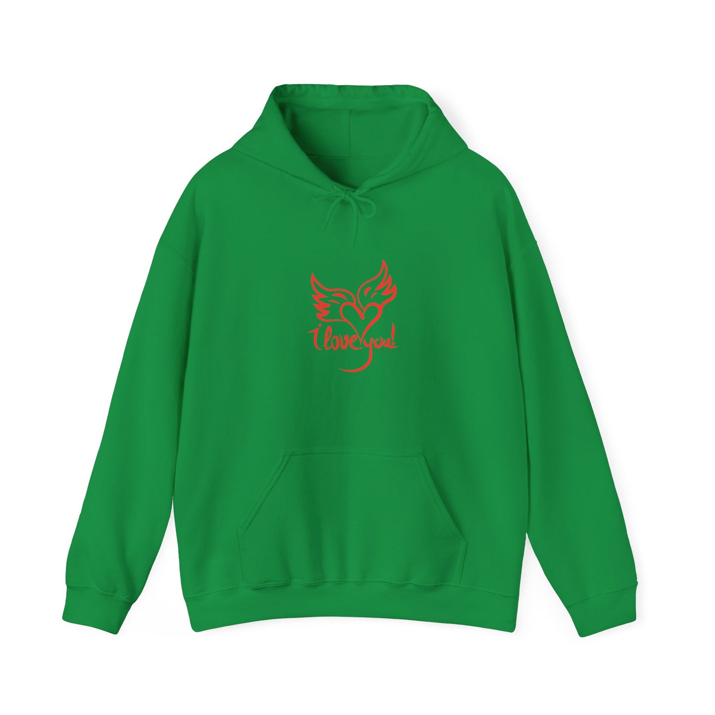 I love you beautiful valentine Heavy Hooded Sweatshirt for men and women