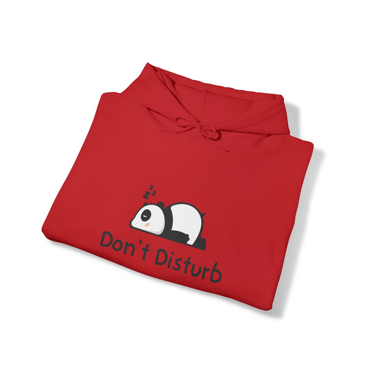 Men and women CUTE panda don't disturb Heavy Blend™ Hooded Sweatshirt