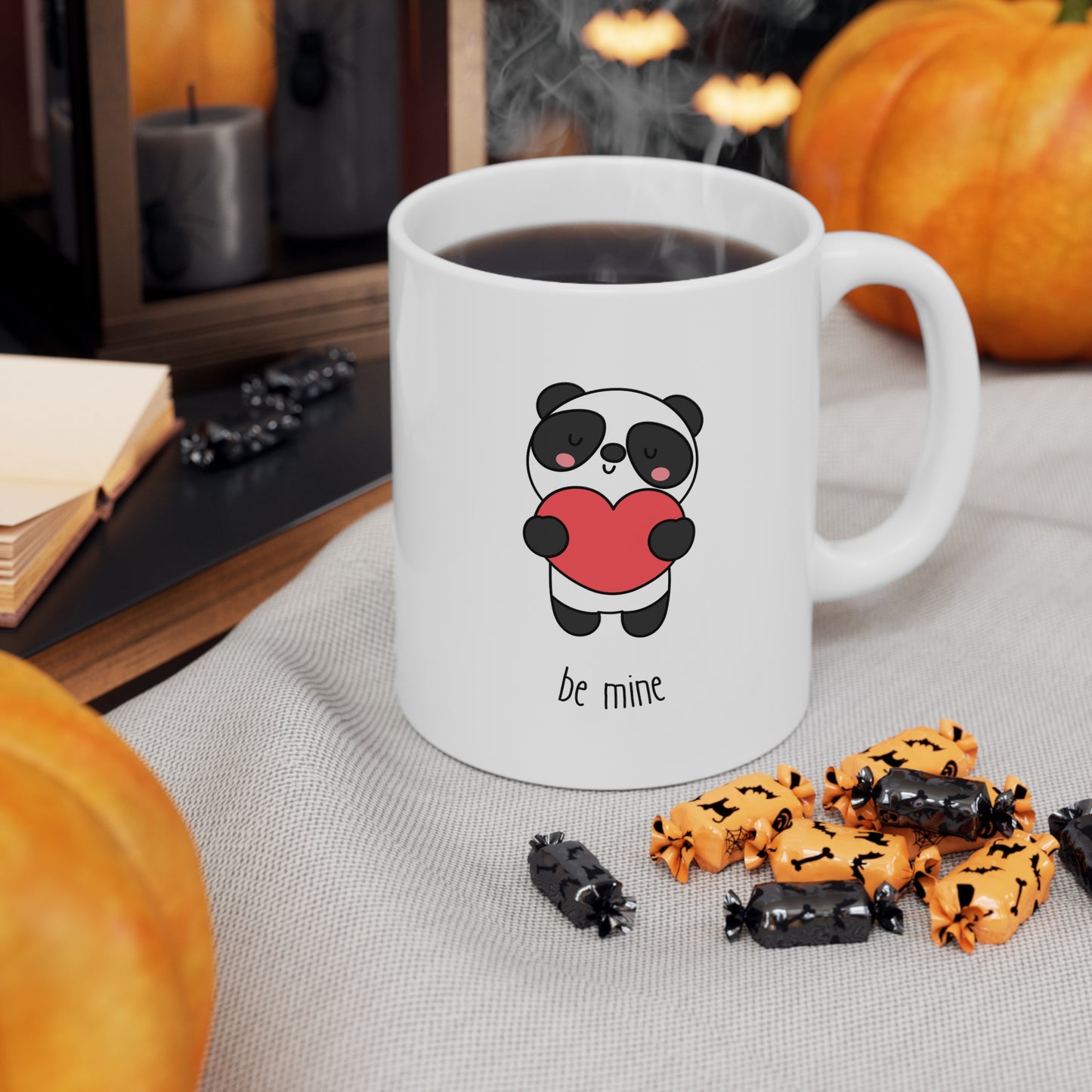 Be Mine cute panda Ceramic coffee Mug 11oz