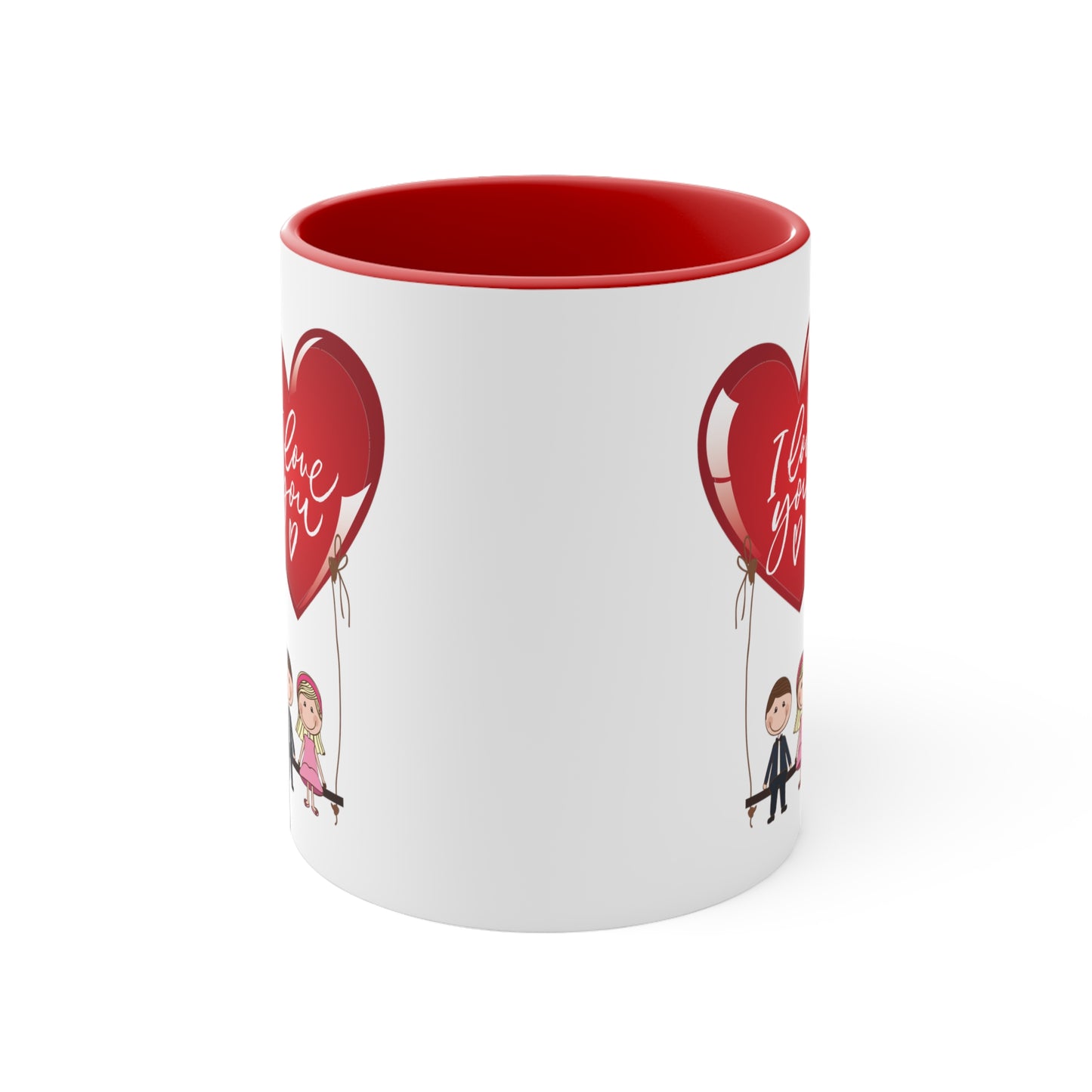 valentine's special cute I Love You Coffee Mug, 11oz