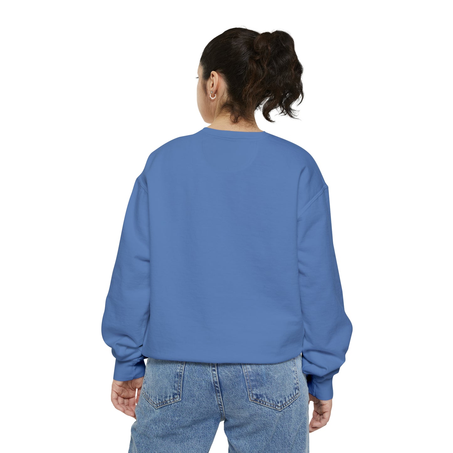 Beautiful Creative Challenge print men and women and Garment-Dyed Sweatshirt