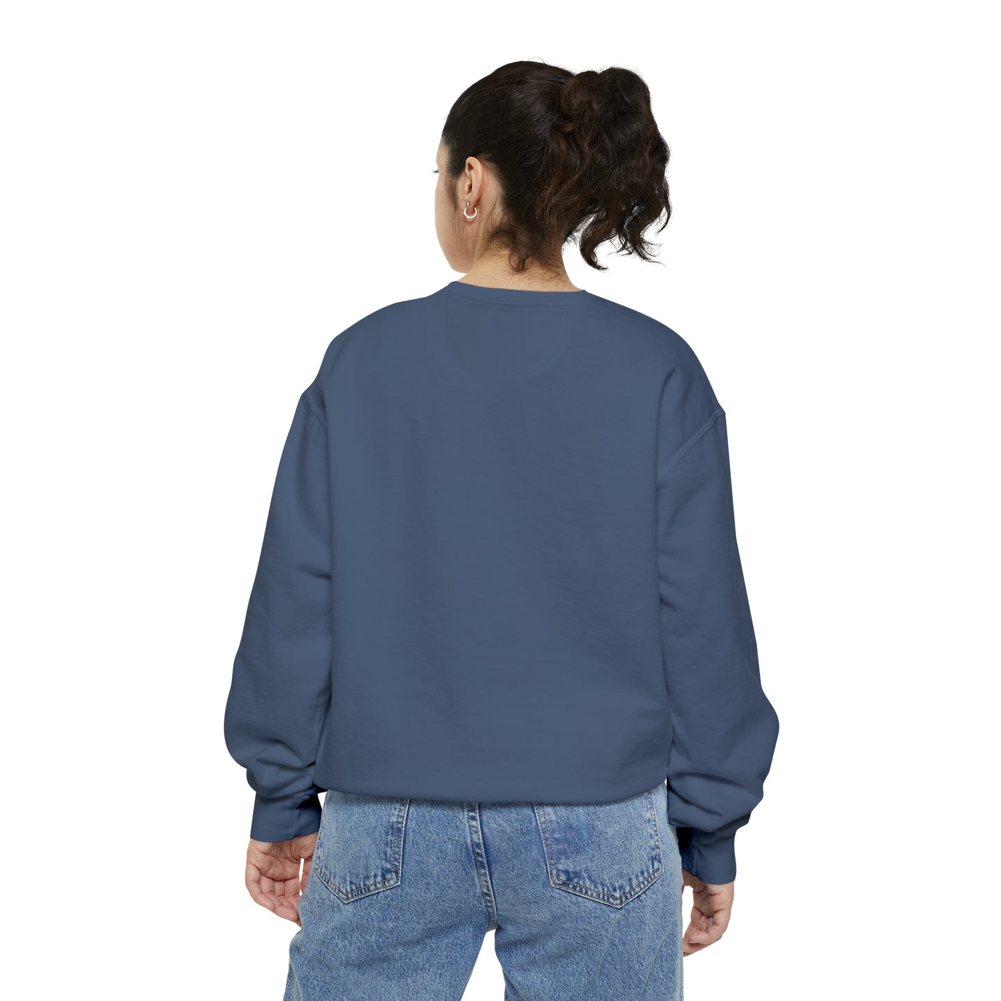 Beautiful Creative Challenge print men and women and Garment-Dyed Sweatshirt