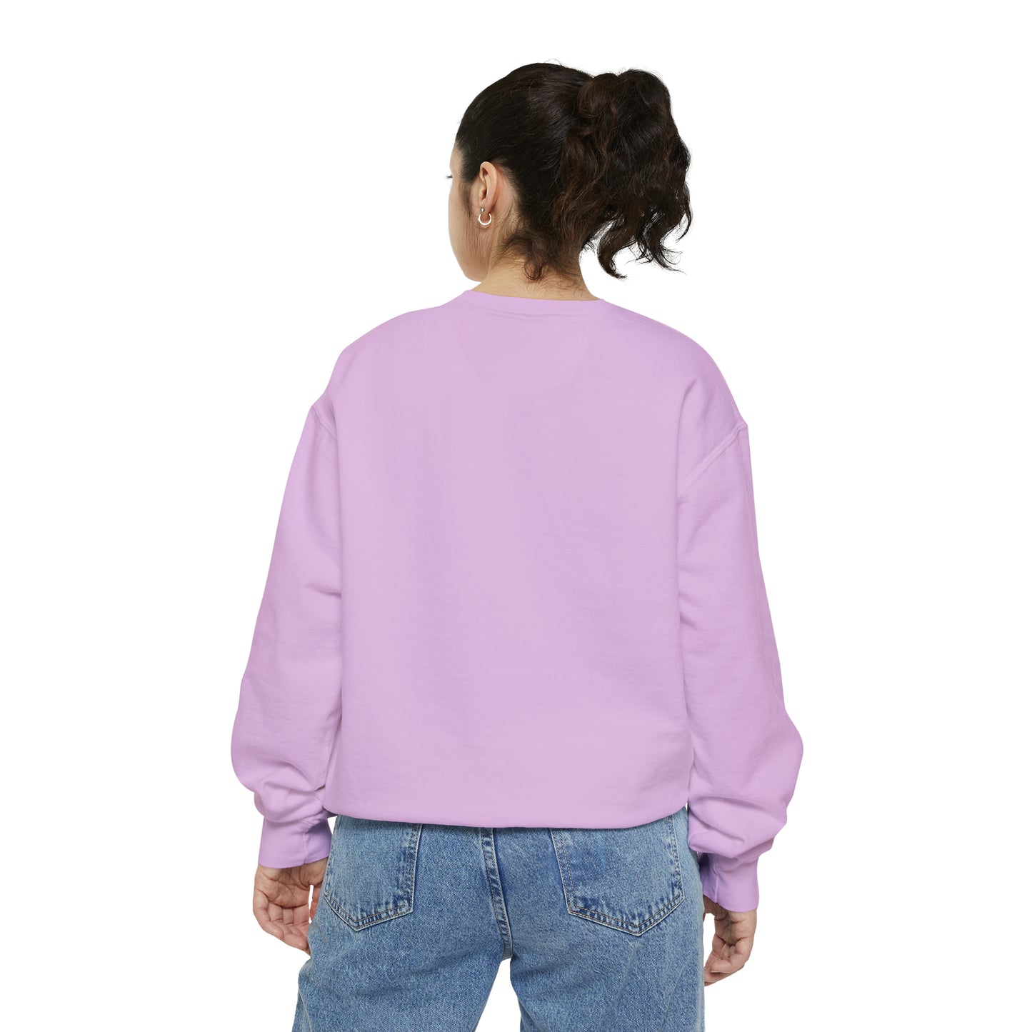Beautiful Creative Challenge print men and women and Garment-Dyed Sweatshirt