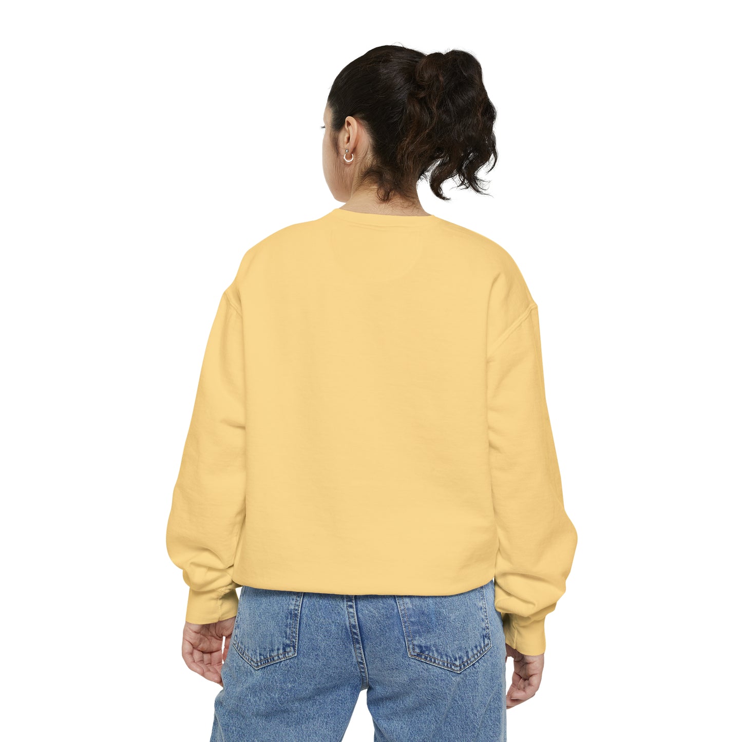 Beautiful Creative Challenge print men and women and Garment-Dyed Sweatshirt