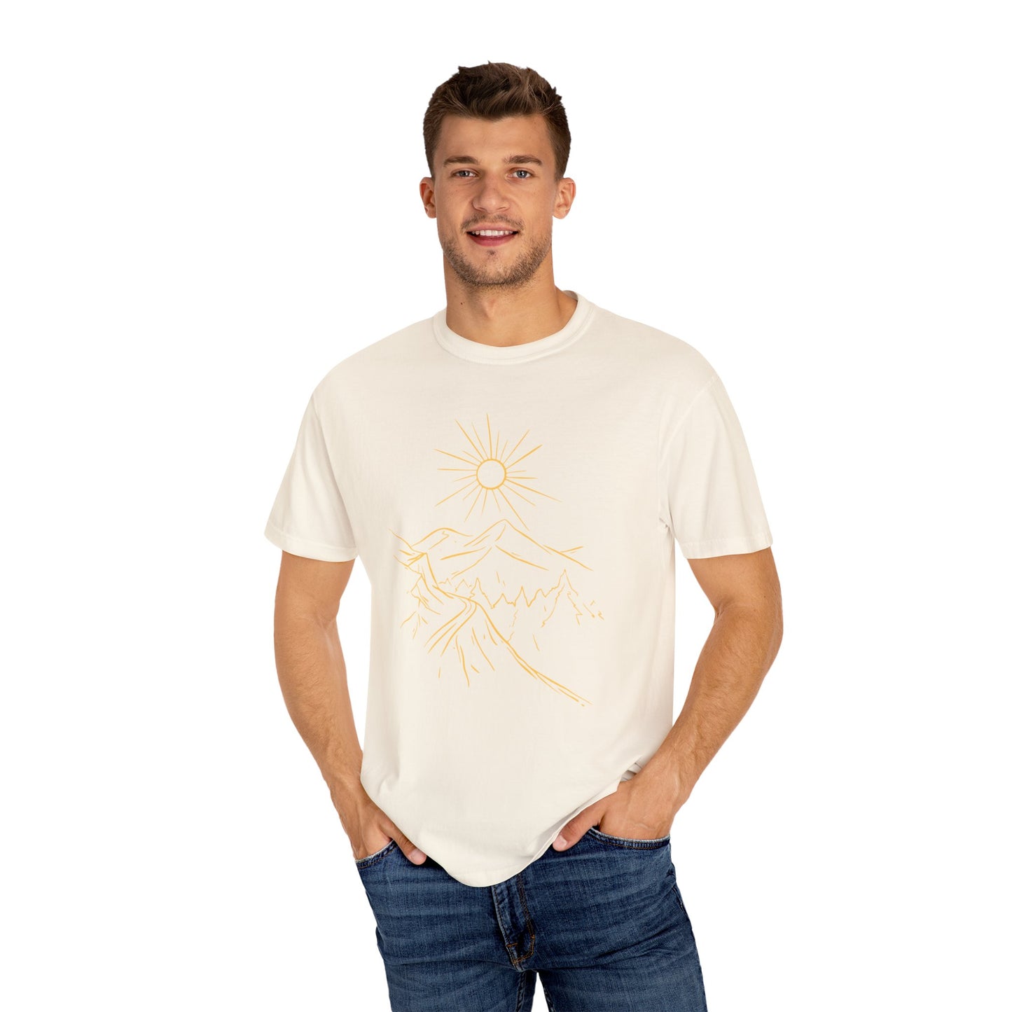 Beautiful mountain art T-shirt for men and women