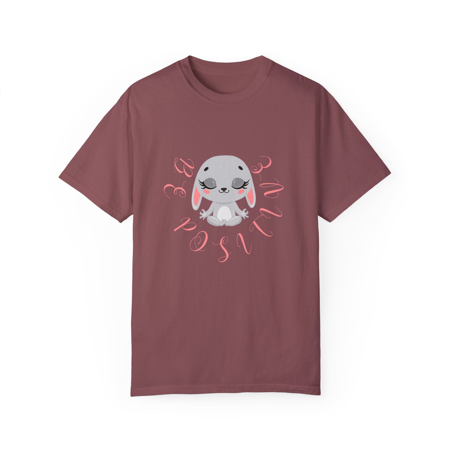 Cute Bunny Be positive T-shirt for women