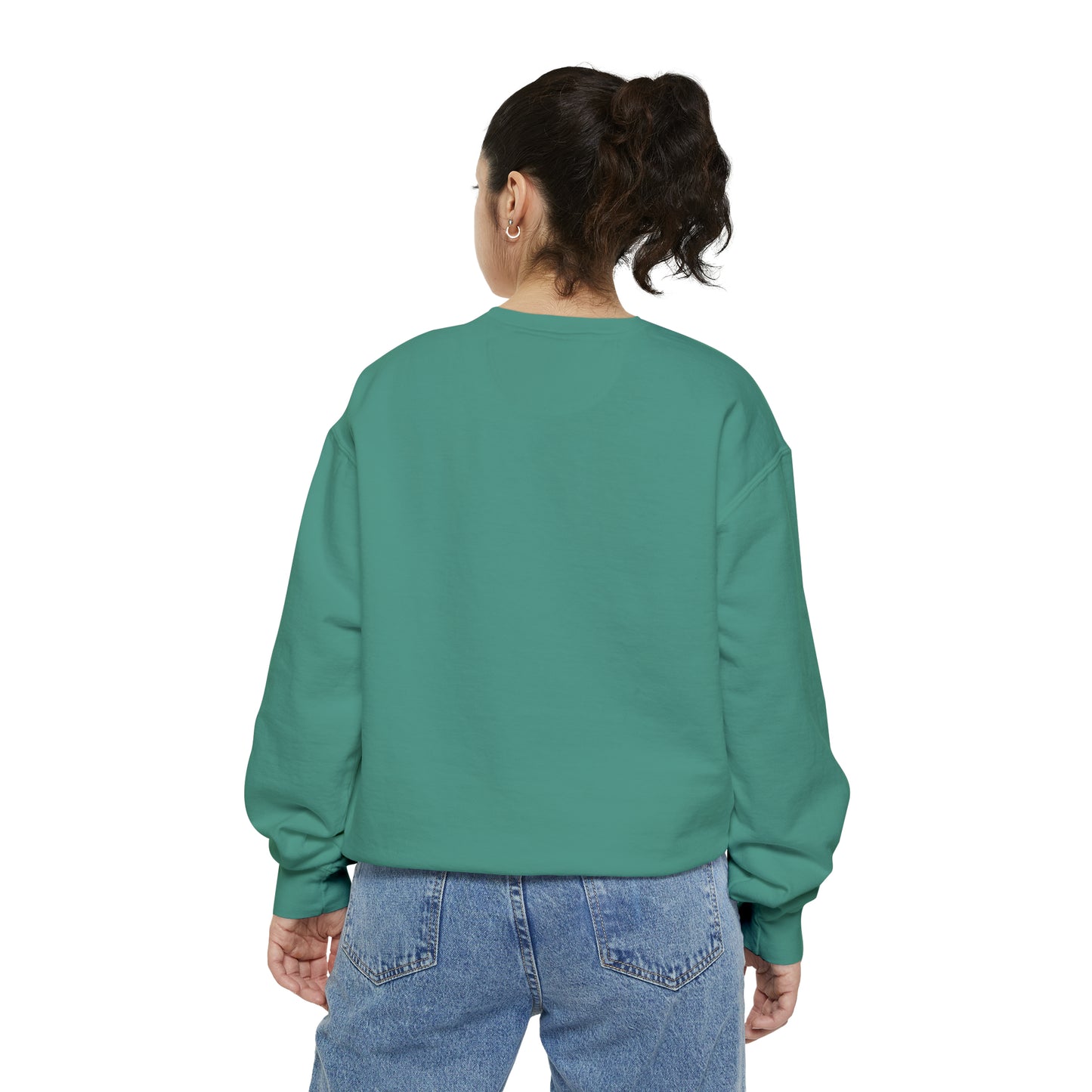 Beautiful Creative Challenge print men and women and Garment-Dyed Sweatshirt