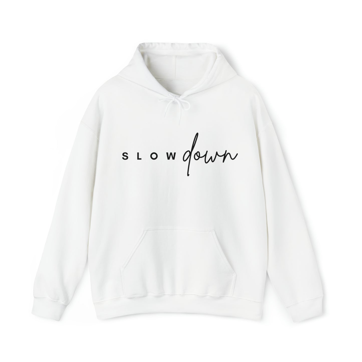 Beautiful and unique-style slow down men and women Heavy Blend™ Hooded Sweatshirt