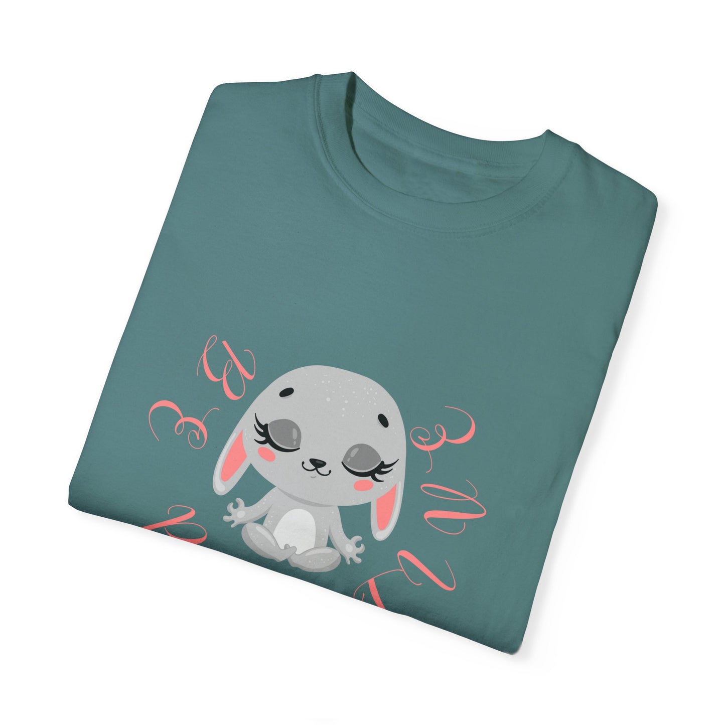 Cute Bunny Be positive T-shirt for women