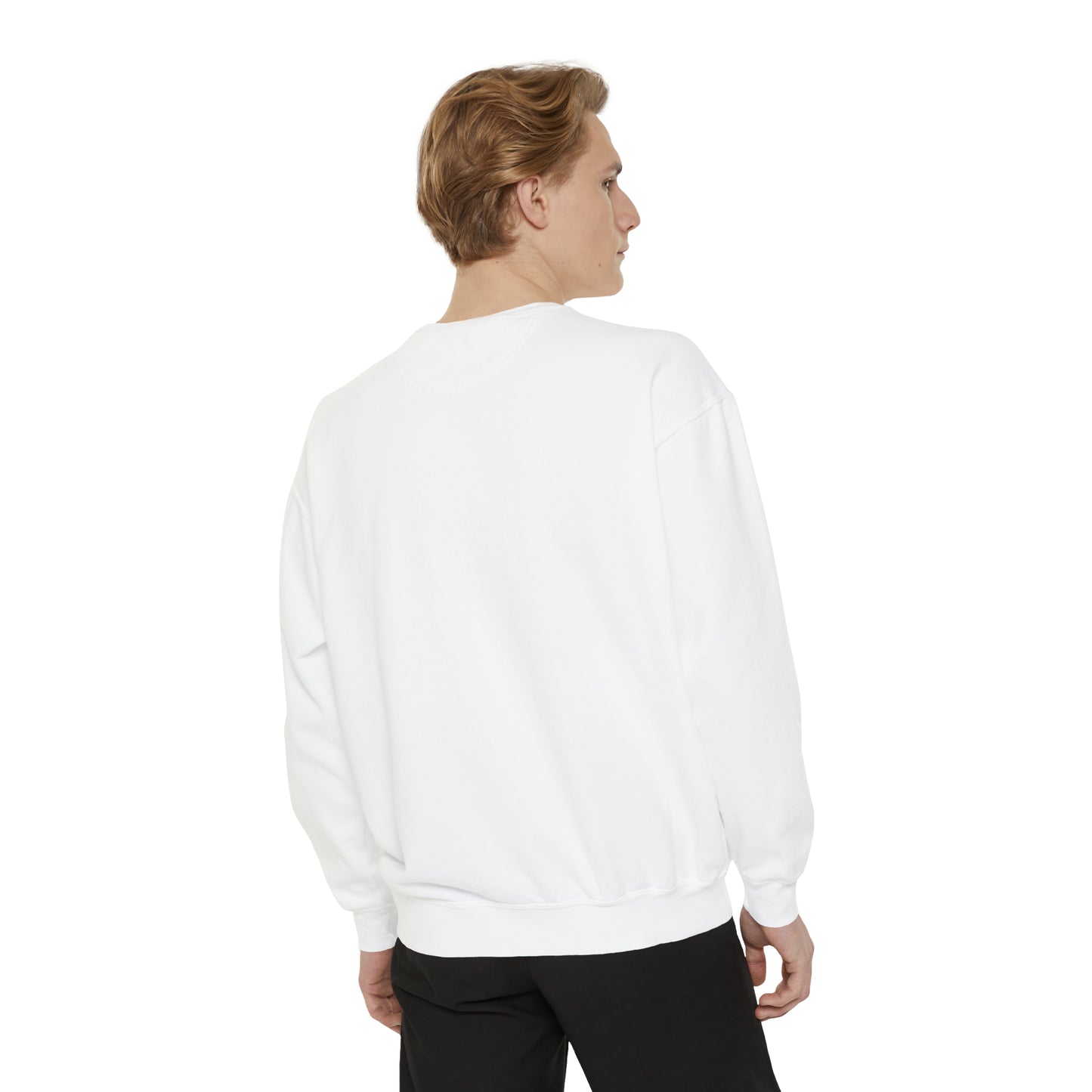 Beautiful Creative Challenge print men and women and Garment-Dyed Sweatshirt