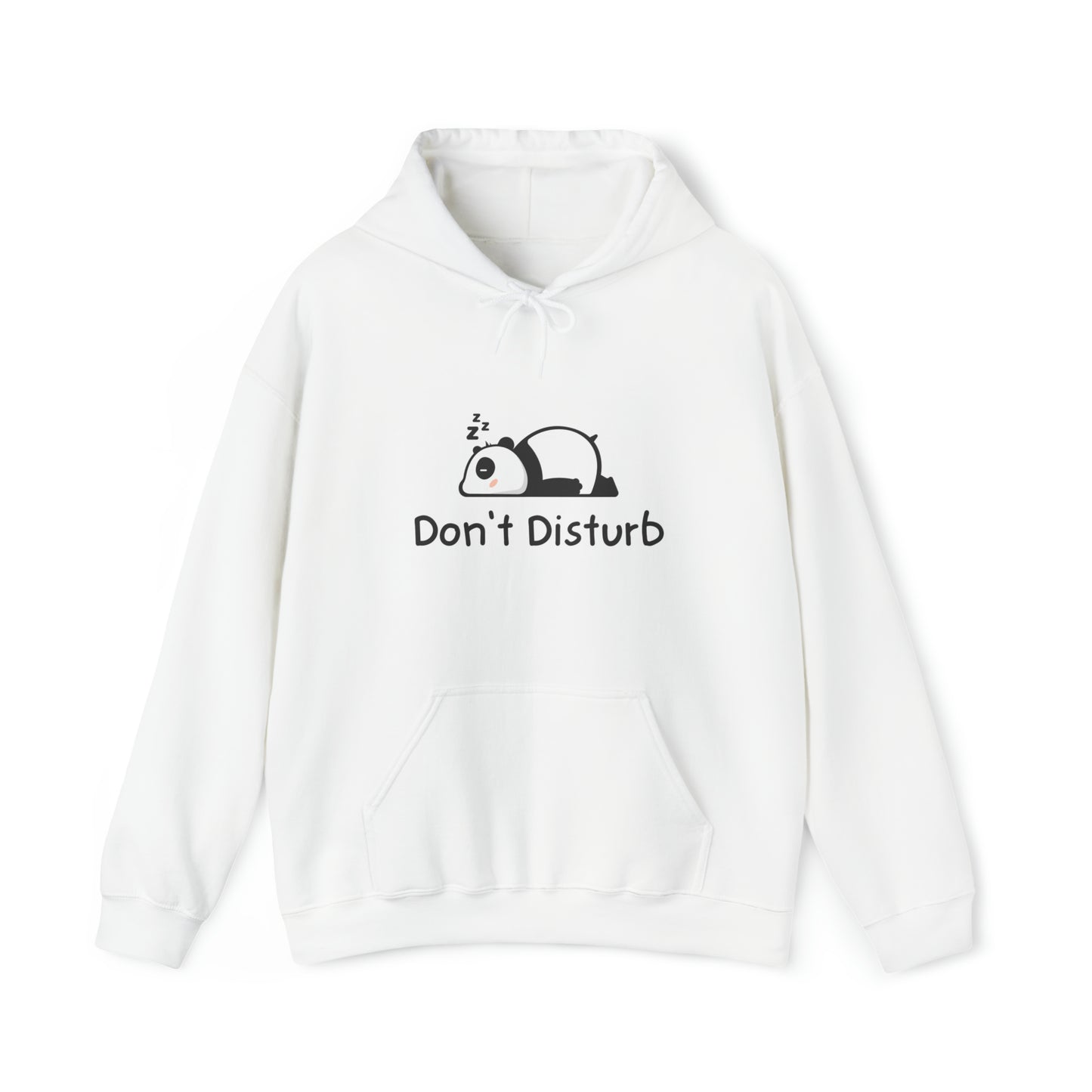 Men and women CUTE panda don't disturb Heavy Blend™ Hooded Sweatshirt