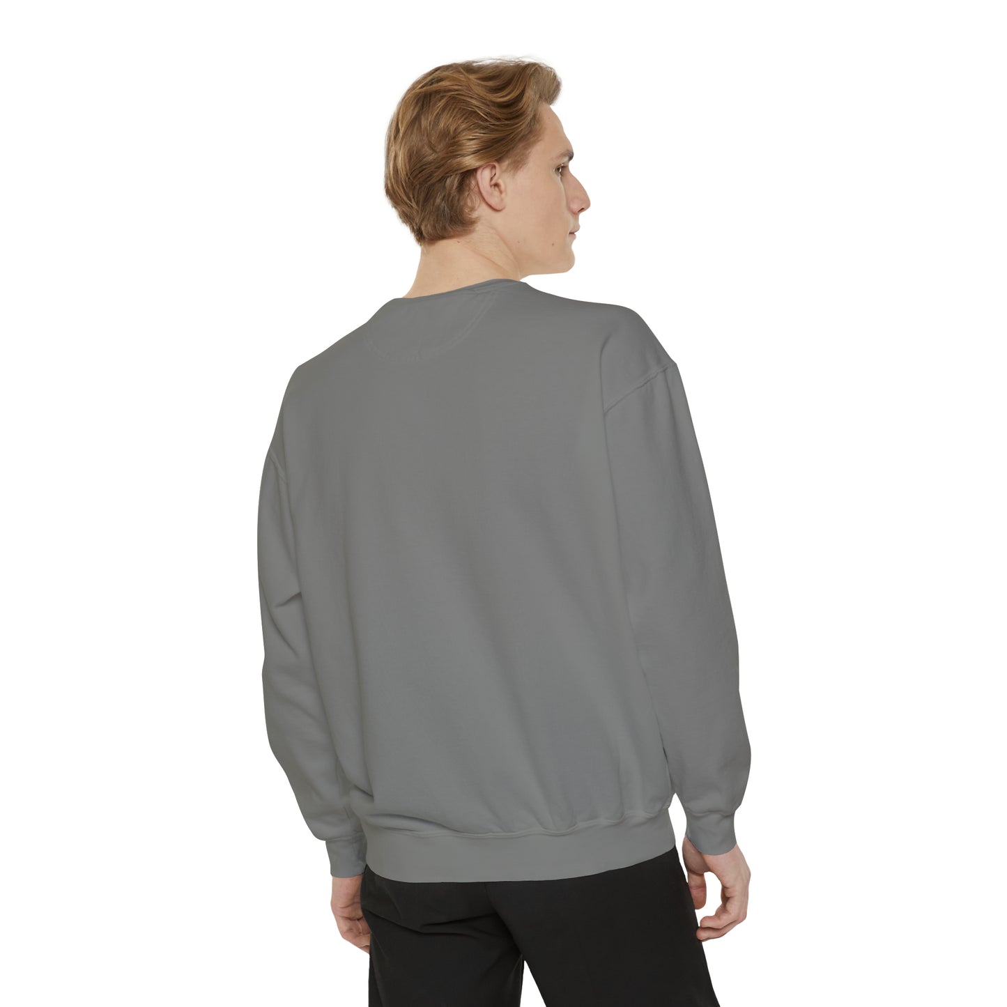 Beautiful Creative Challenge print men and women and Garment-Dyed Sweatshirt
