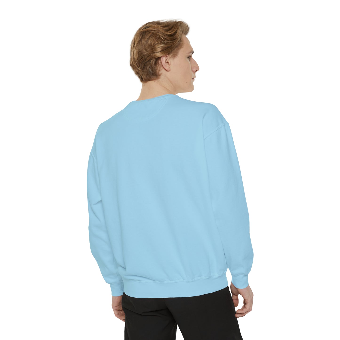 Beautiful Creative Challenge print men and women and Garment-Dyed Sweatshirt