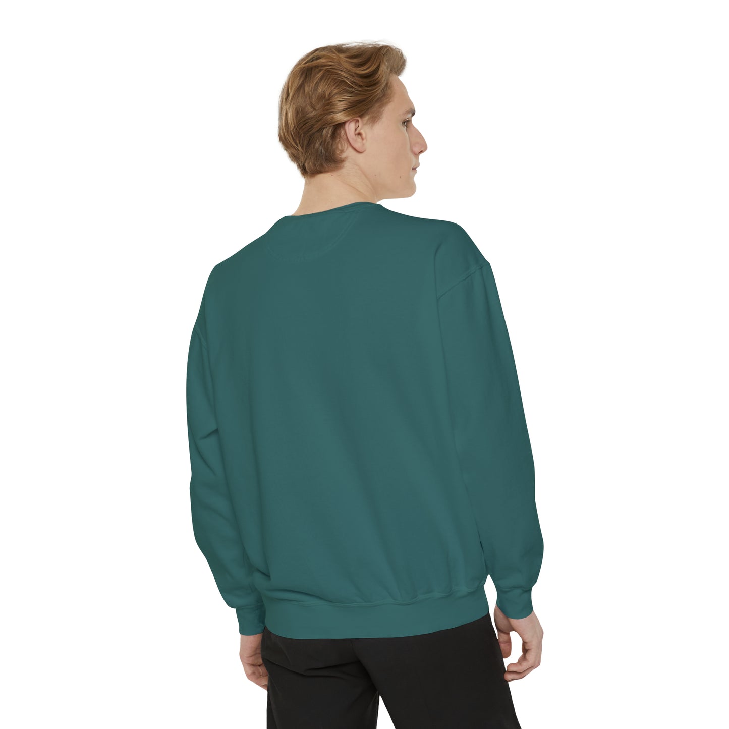 Beautiful Creative Challenge print men and women and Garment-Dyed Sweatshirt