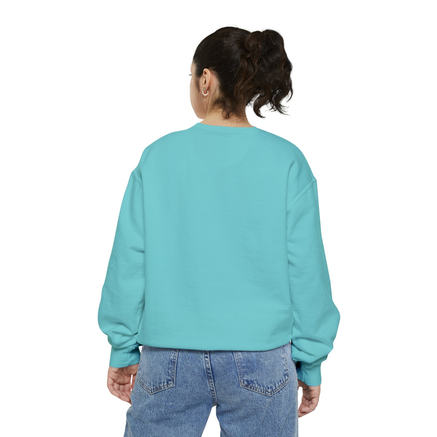 Beautiful Creative Challenge print men and women and Garment-Dyed Sweatshirt