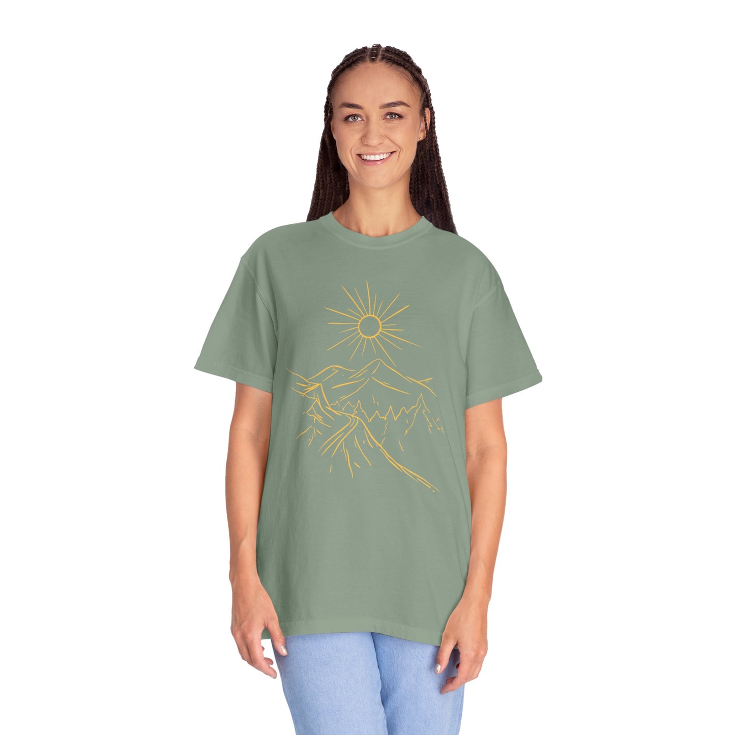 Beautiful mountain art T-shirt for men and women
