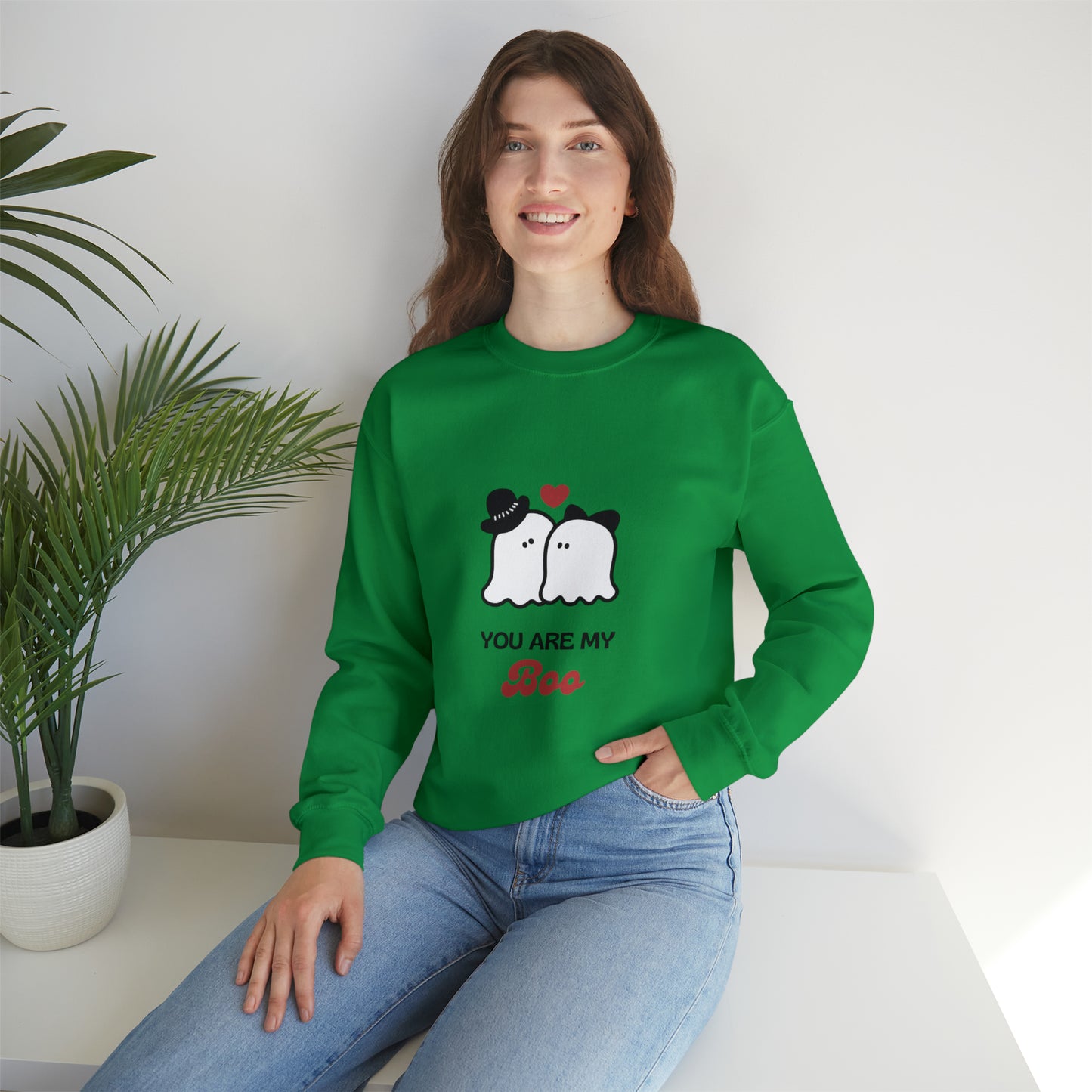 CUTE couple You are my BOO Heavy Blend™ Crewneck Sweatshirt for men and women