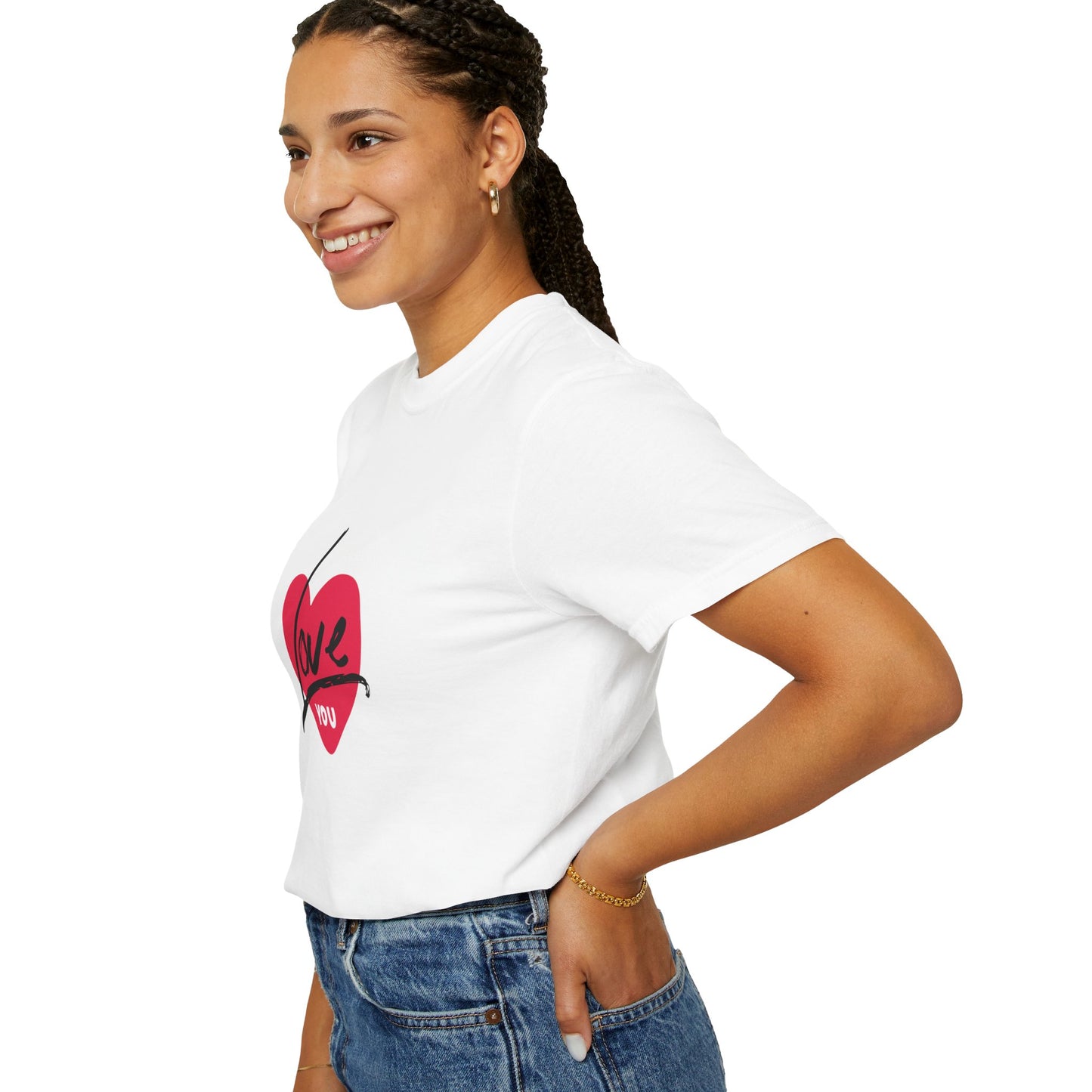 Beautiful I LOVE YOU Valentine's special T-shirt for men and women