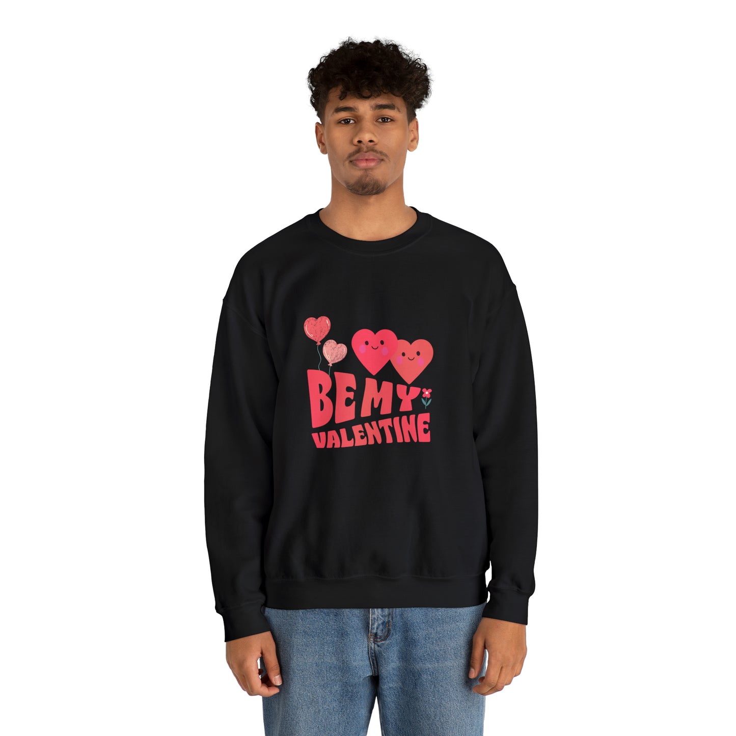 Be my valentine Heavy Blend™ Crewneck Sweatshirt for men and women