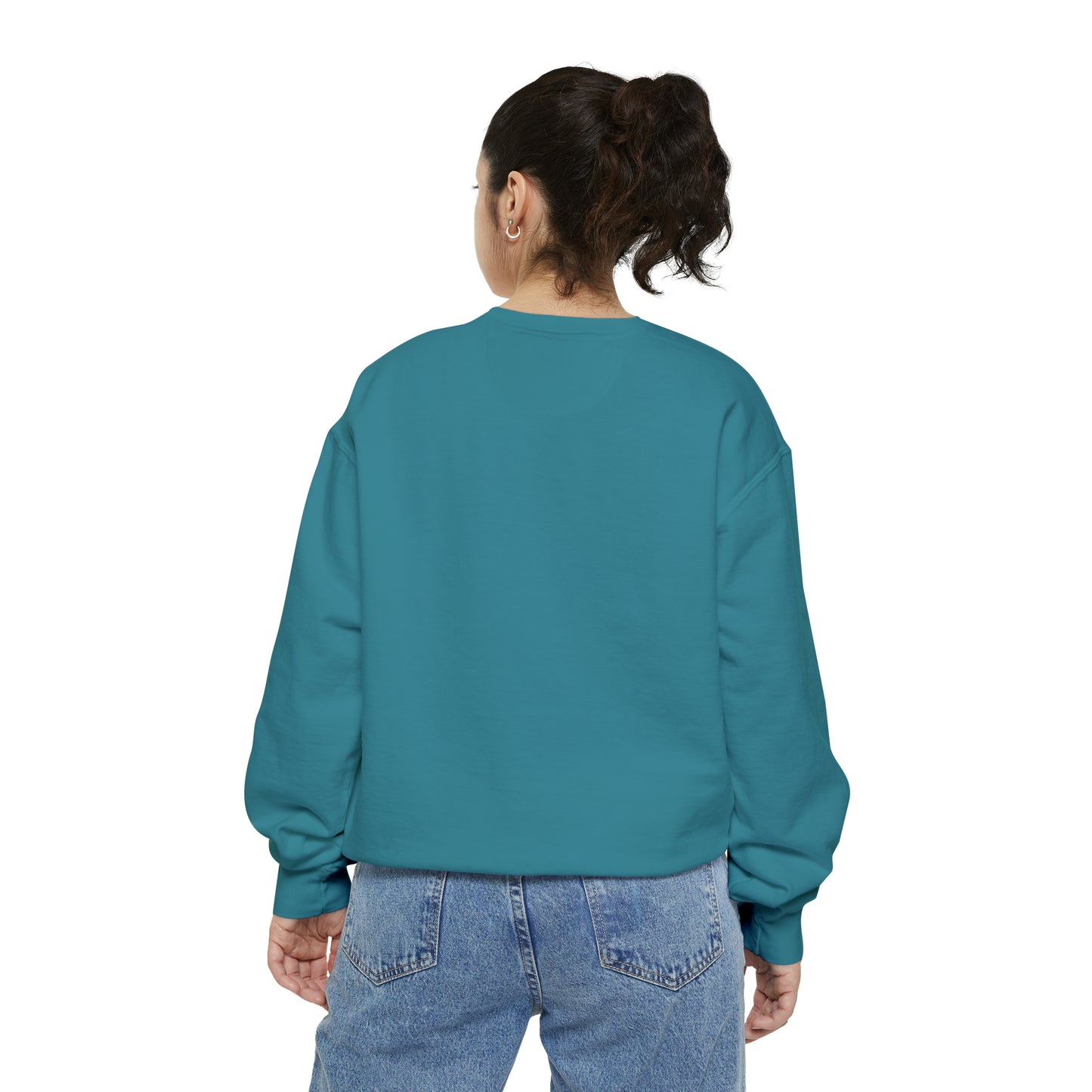 Beautiful Creative Challenge print men and women and Garment-Dyed Sweatshirt