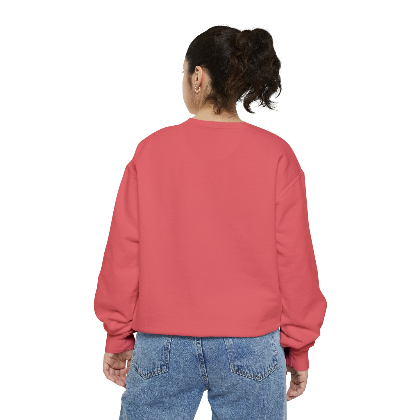 Beautiful Creative Challenge print men and women and Garment-Dyed Sweatshirt