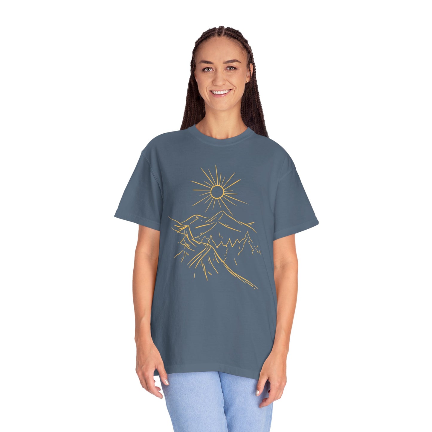 Beautiful mountain art T-shirt for men and women