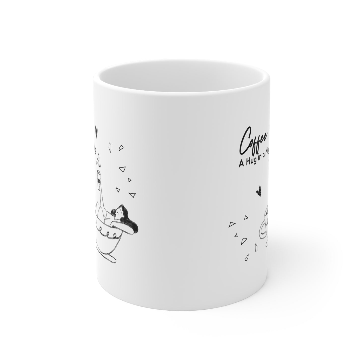 Hug in a coffee mug coffee Mug 11oz for coffee lovers