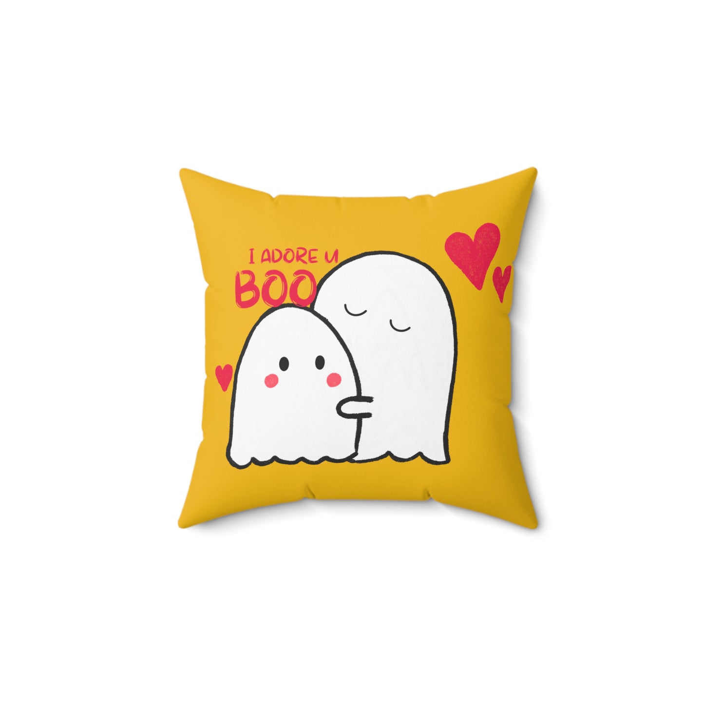 Cute i adore you boo Valentine's day gift Square Pillow