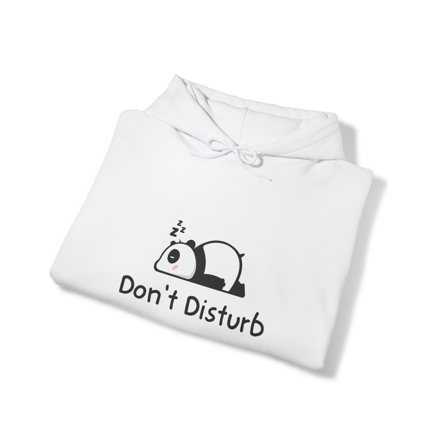 Men and women CUTE panda don't disturb Heavy Blend™ Hooded Sweatshirt