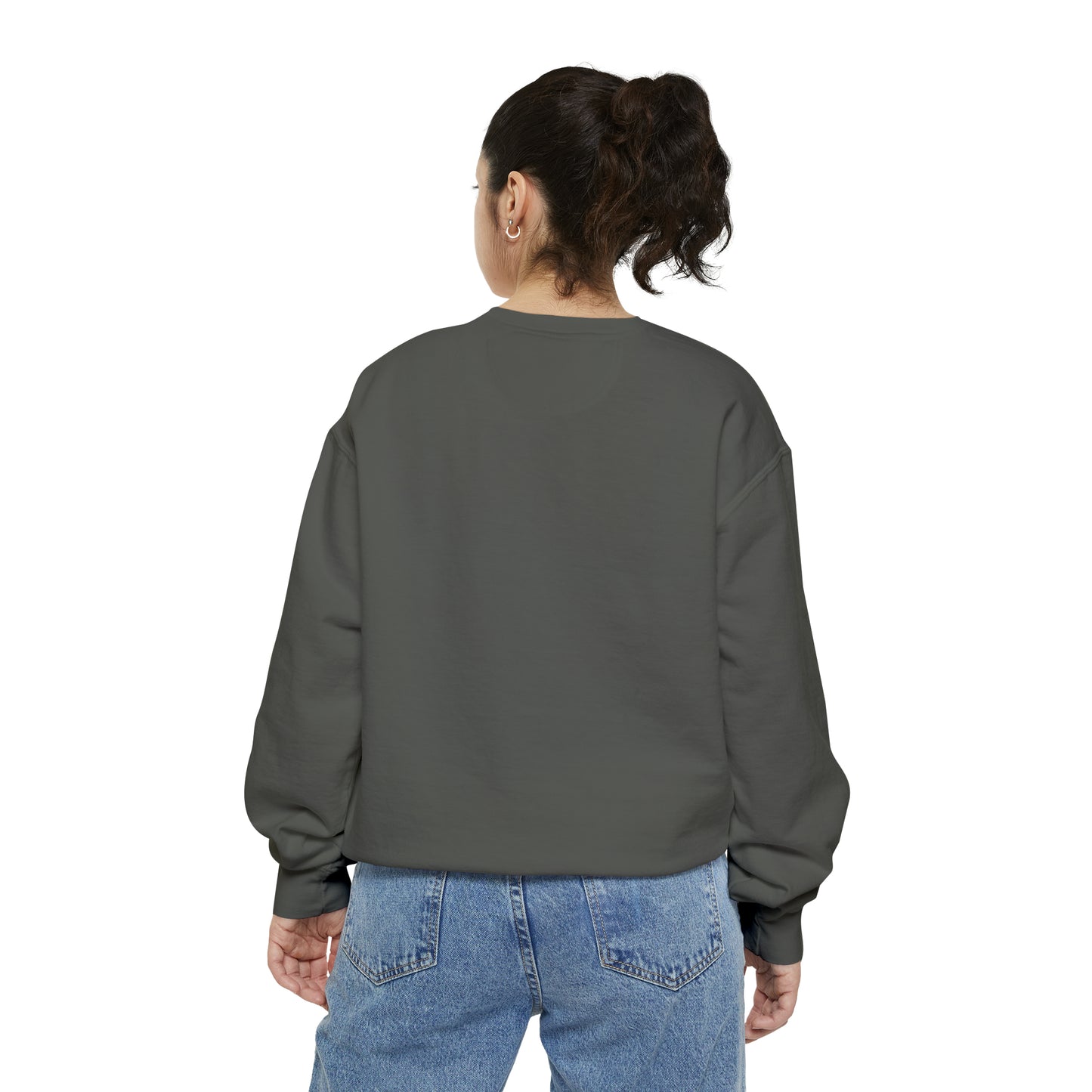 Beautiful Creative Challenge print men and women and Garment-Dyed Sweatshirt