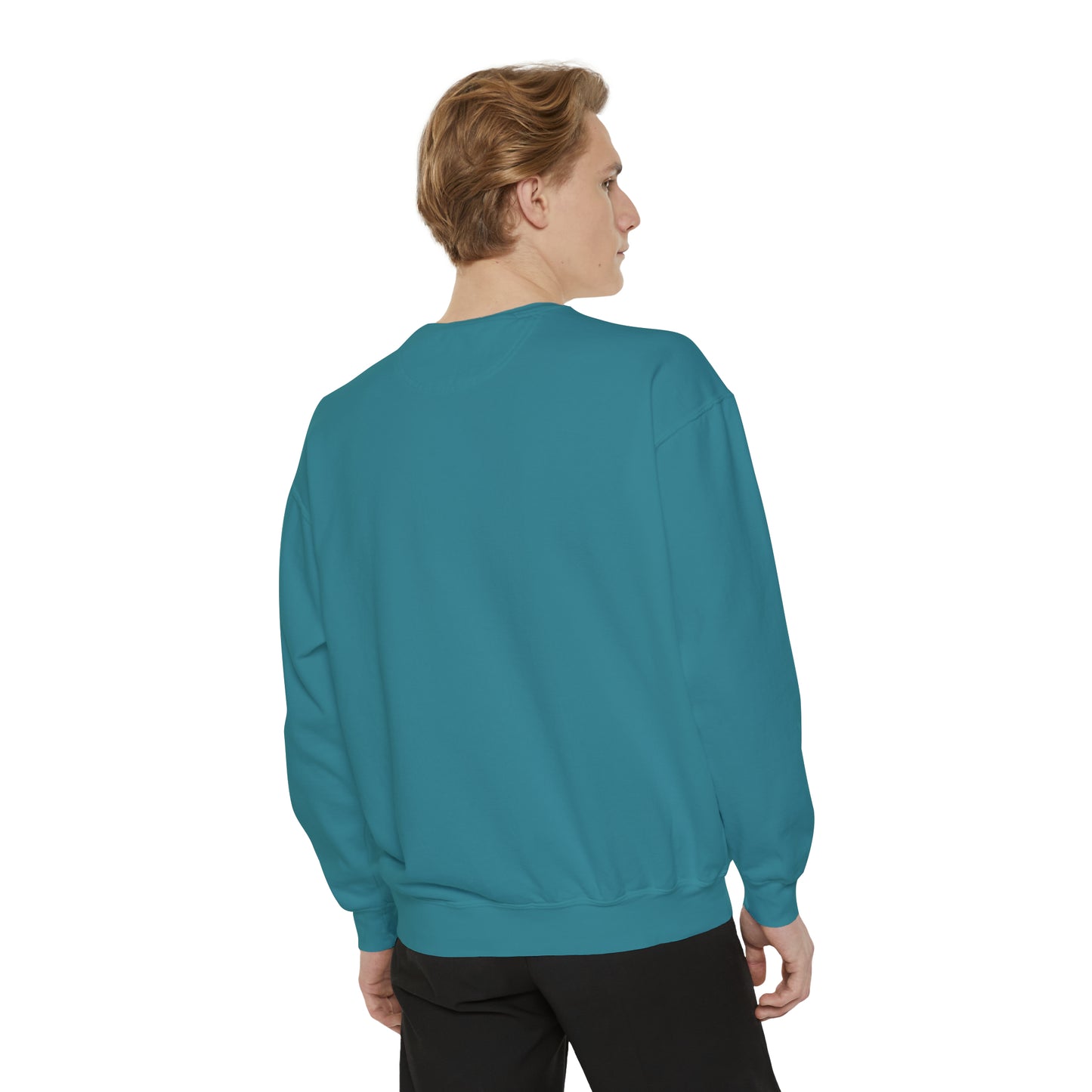 Beautiful Creative Challenge print men and women and Garment-Dyed Sweatshirt