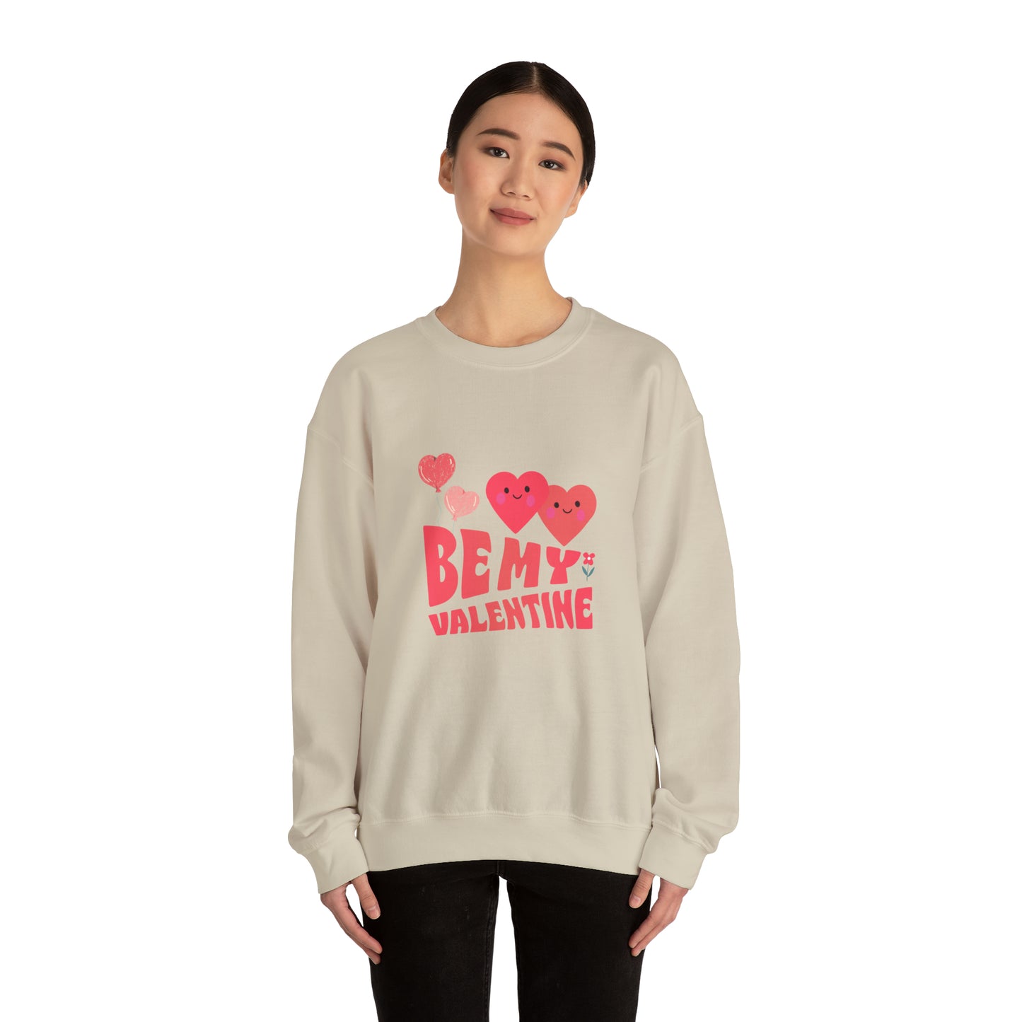 Be my valentine Heavy Blend™ Crewneck Sweatshirt for men and women