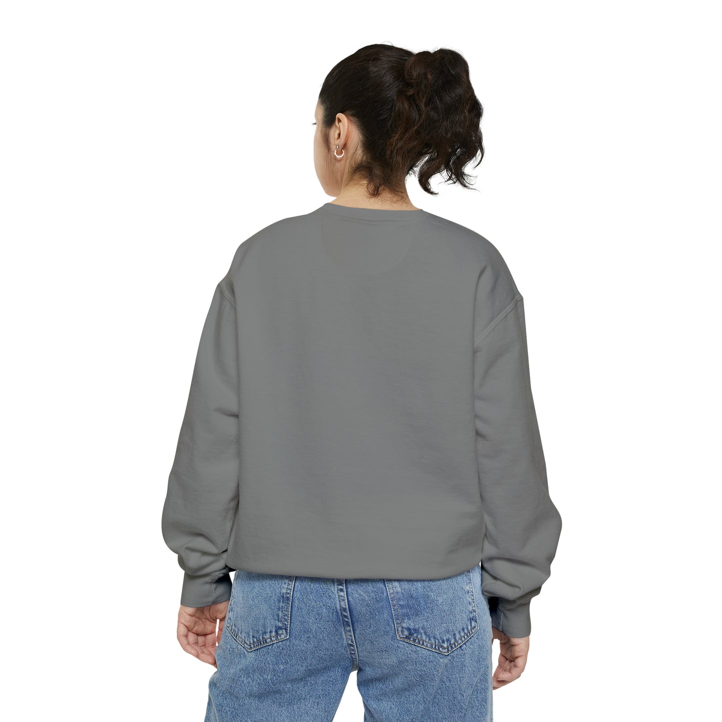Beautiful Creative Challenge print men and women and Garment-Dyed Sweatshirt