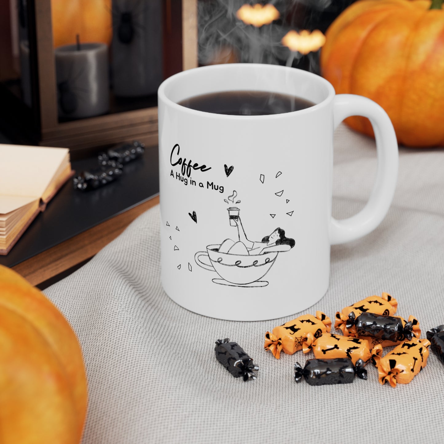 Hug in a coffee mug coffee Mug 11oz for coffee lovers