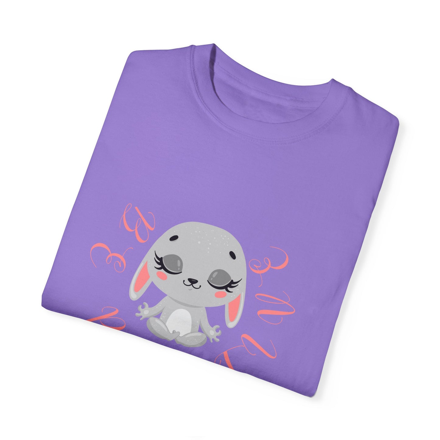 Cute Bunny Be positive T-shirt for women
