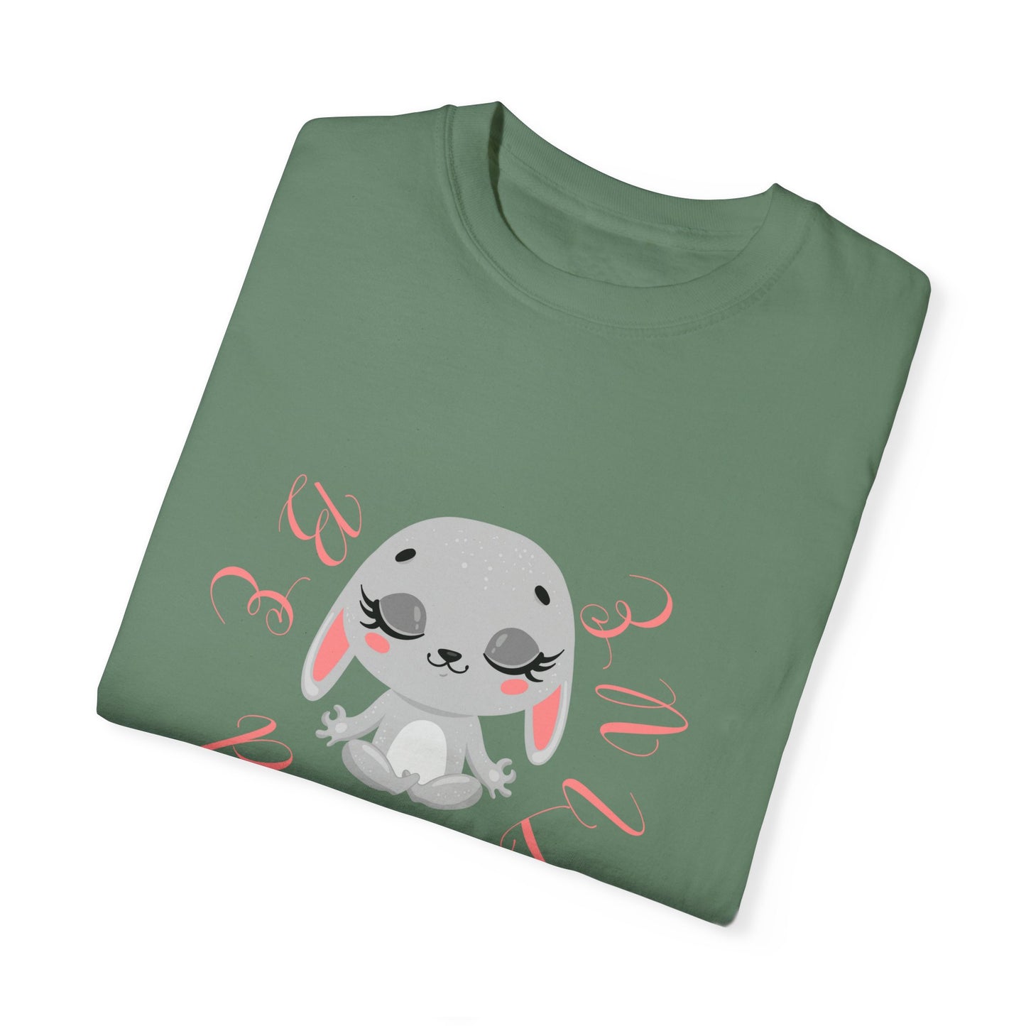 Cute Bunny Be positive T-shirt for women