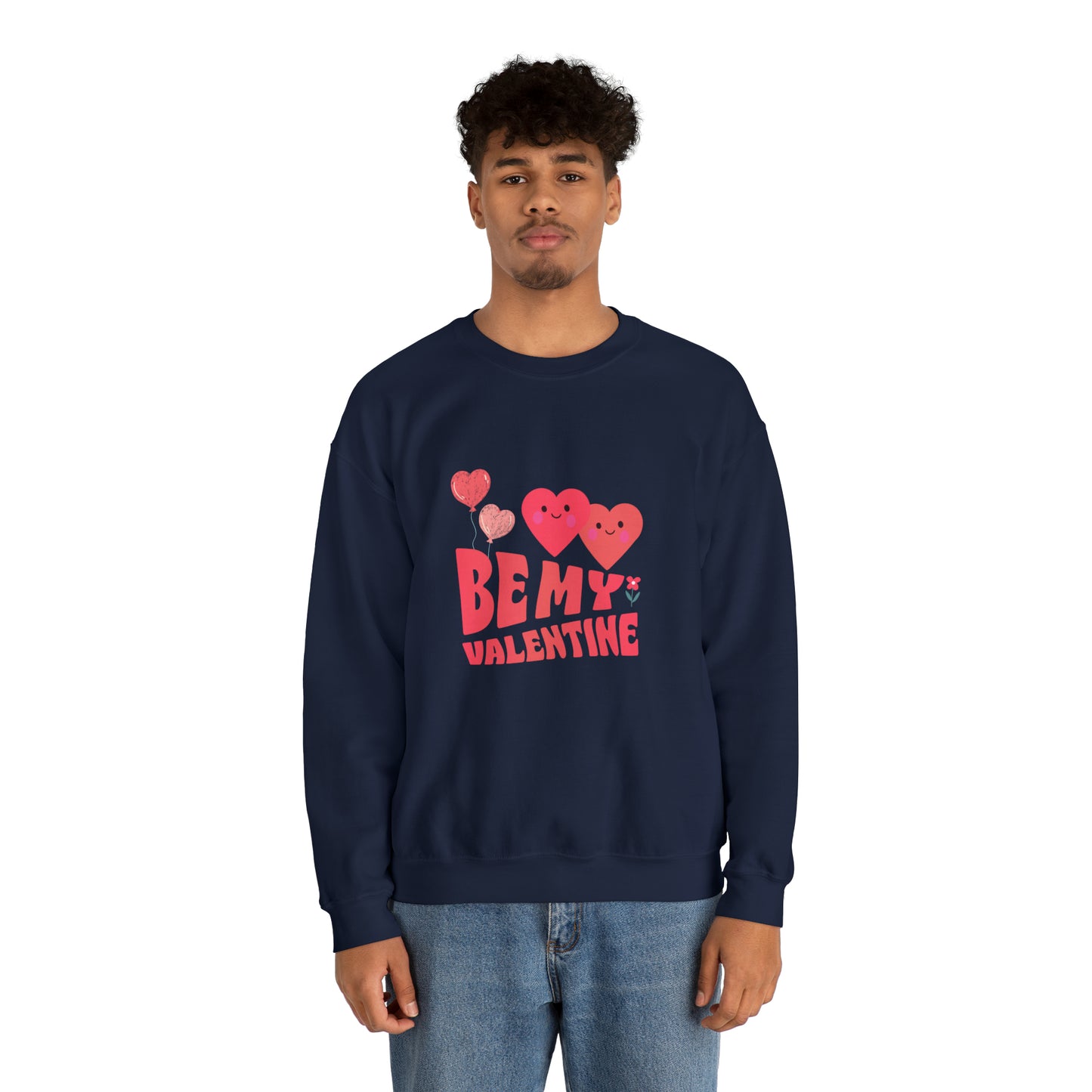 Be my valentine Heavy Blend™ Crewneck Sweatshirt for men and women