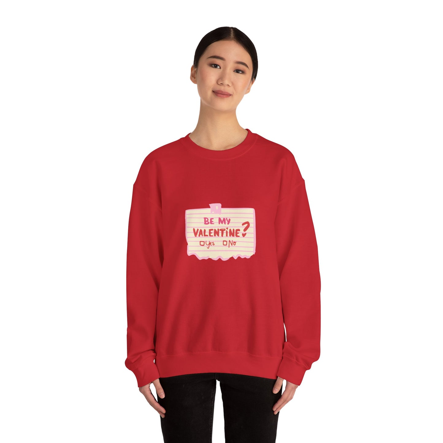 My valentine Heavy Crewneck Sweatshirt for men and women