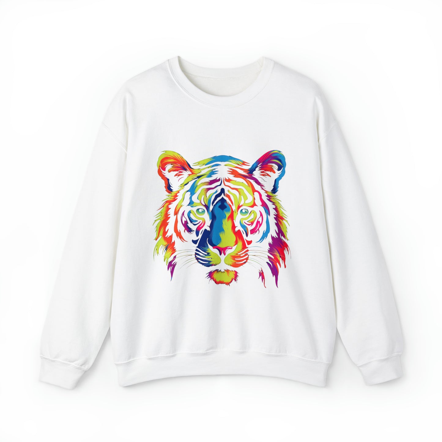 Unique and beautiful tiger  Heavy Blend™ Crewneck Sweatshirt for men and women