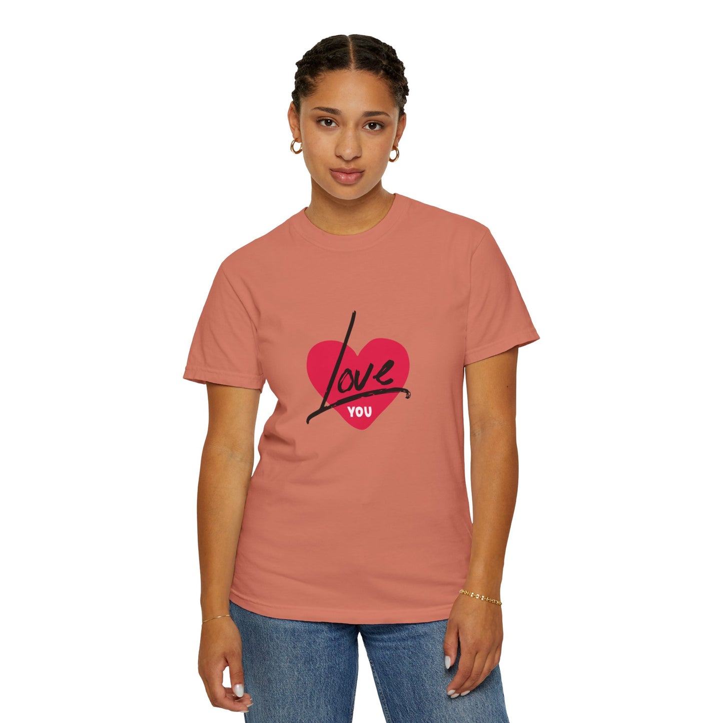 Beautiful I LOVE YOU Valentine's special T-shirt for men and women