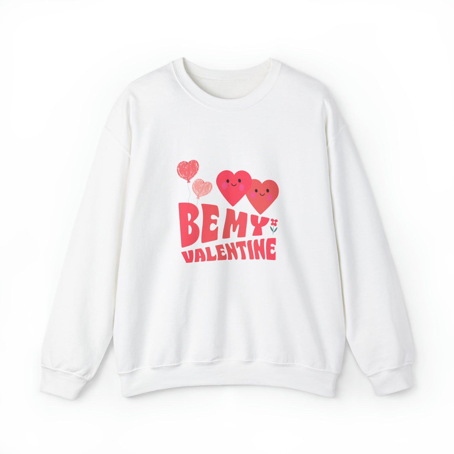 Be my valentine Heavy Blend™ Crewneck Sweatshirt for men and women