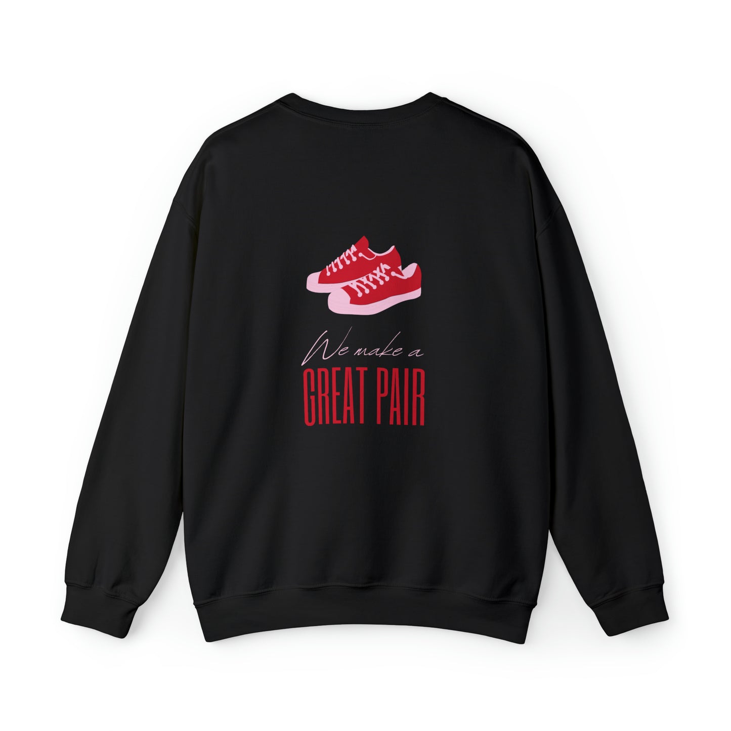 YOU & ME we make a great pair beautiful and creative Heavy Blend™ Crewneck Sweatshirt for men and women