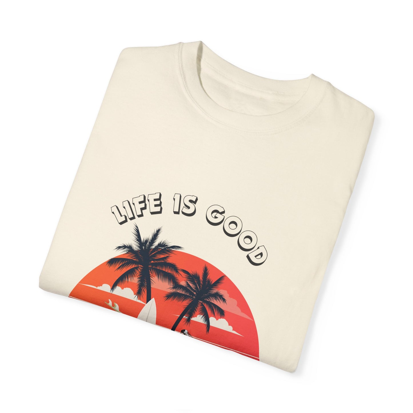 Beautiful life is good at the beach T-shirt for men and women