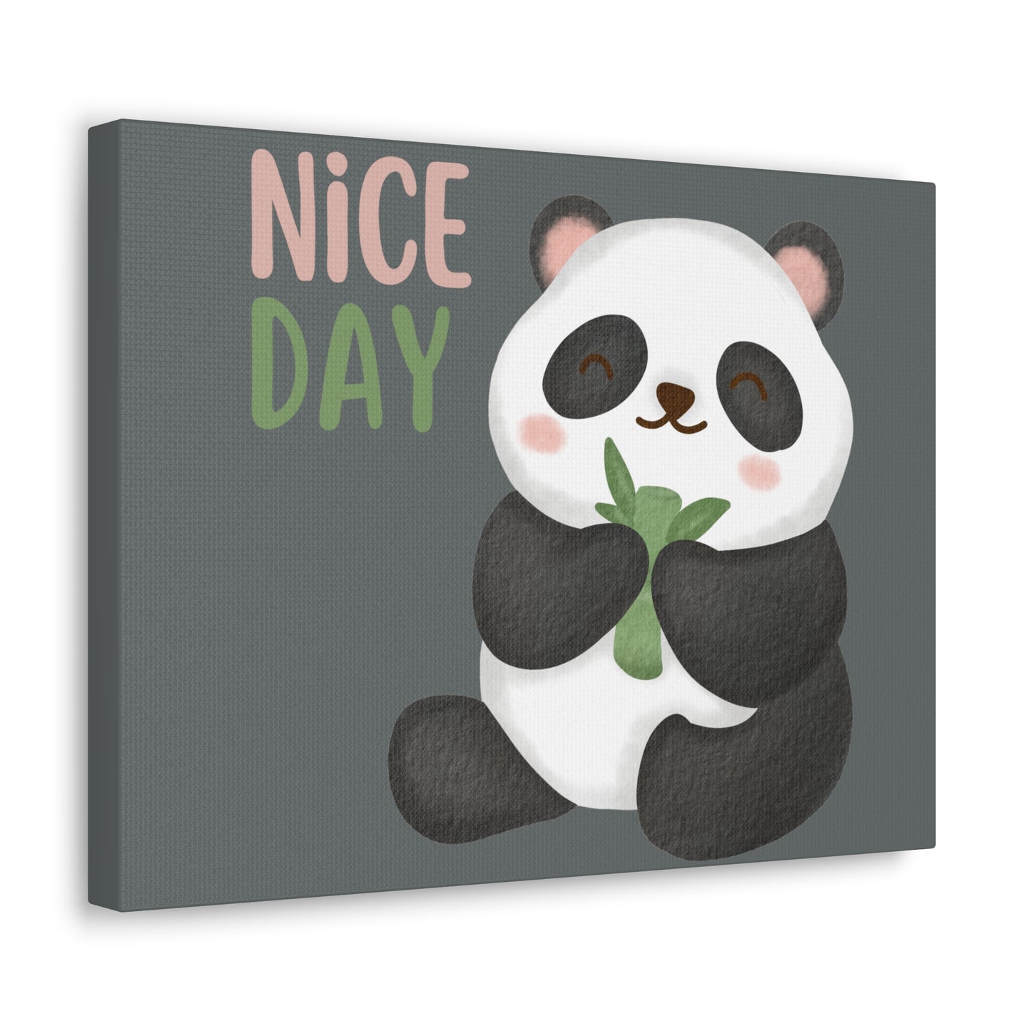 Cute baby panda Canvas Gallery Wraps