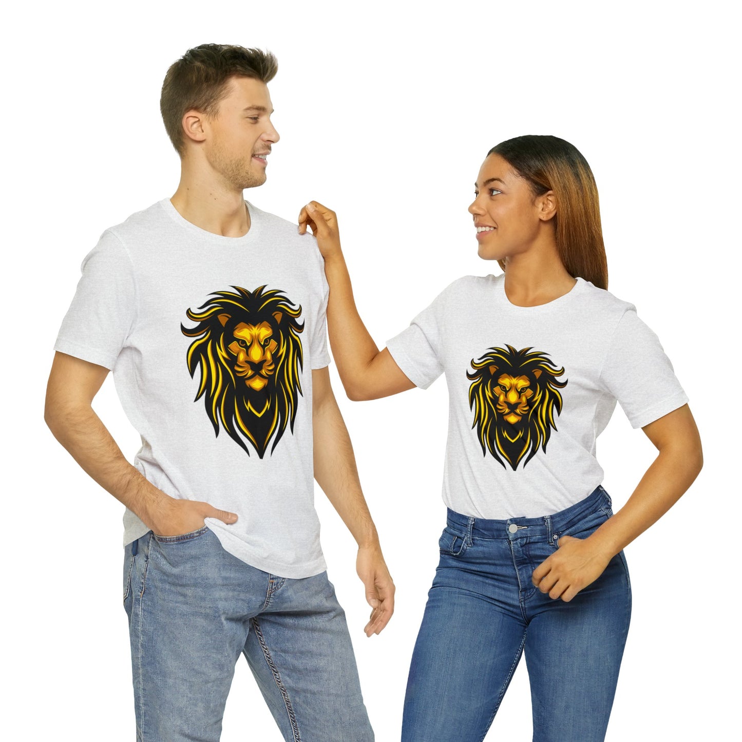 LION KING cool Jersey Short Sleeve Tee for men and women