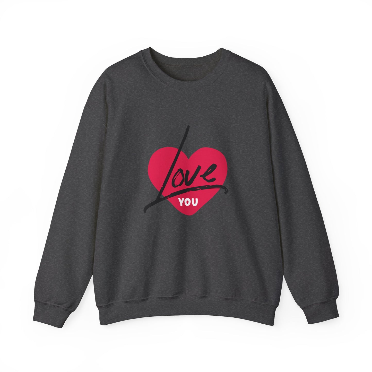 I LOVE YOU Valentine's special Heavy  Sweatshirt for men and women