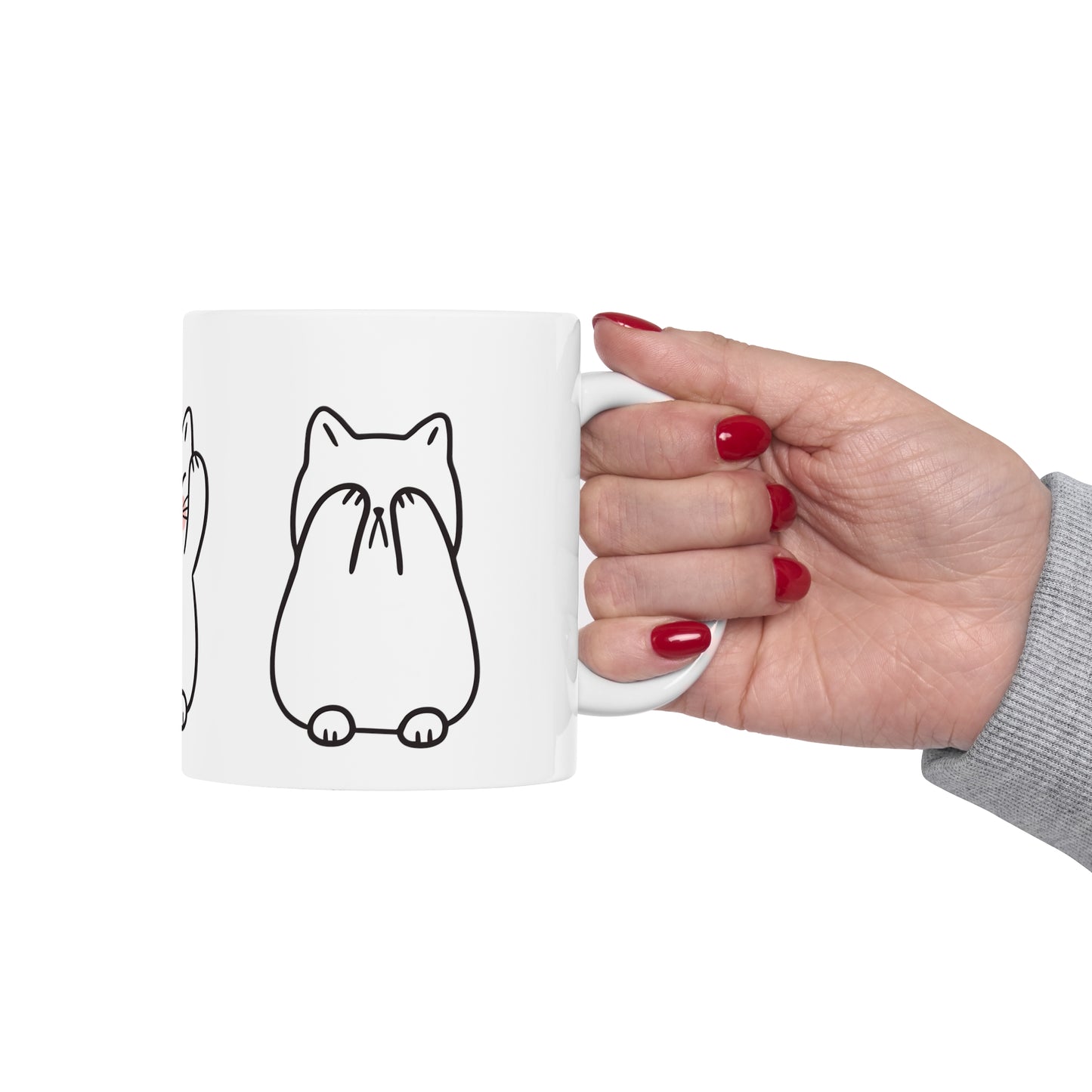 Cute three kitties coffee Mug 11oz